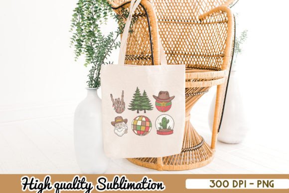 Download Retro Western Christmas Doodles - Doodle Collection