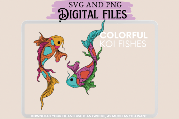 Download Colorful Koi Fishes - Fishes Collection