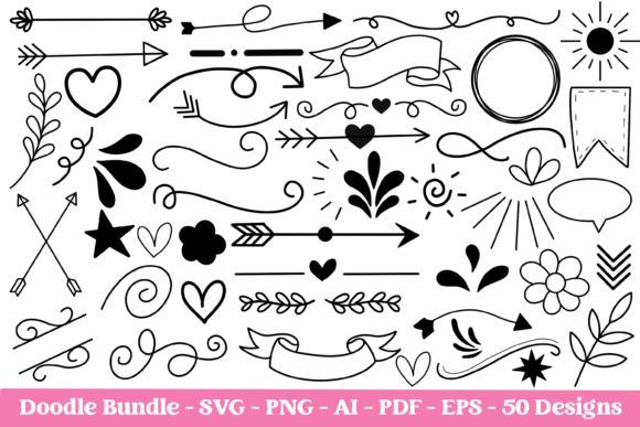 Download Doodle Svg, Flourish Svg, Element Svg - Doodle Collection