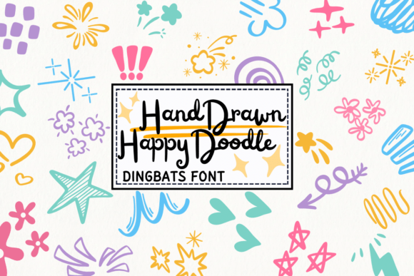 Download Hand Drawn Happy Doodle - Doodle Collection